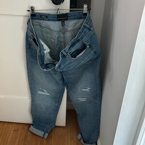 Mid-rise Girlfriend WHBM Jeans